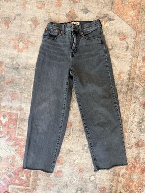 Madewell Perfect Vintage Wide-Leg Crop Jean